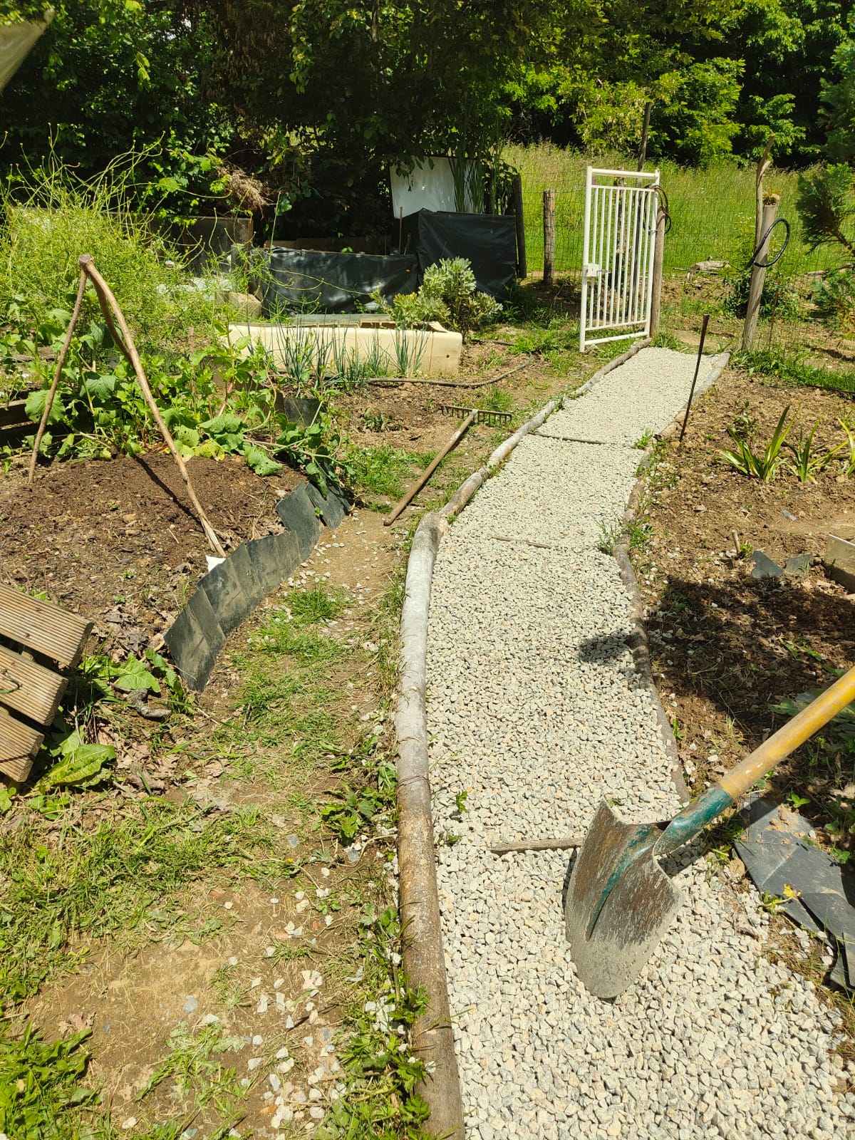 Potager de ville, Limoges — Après