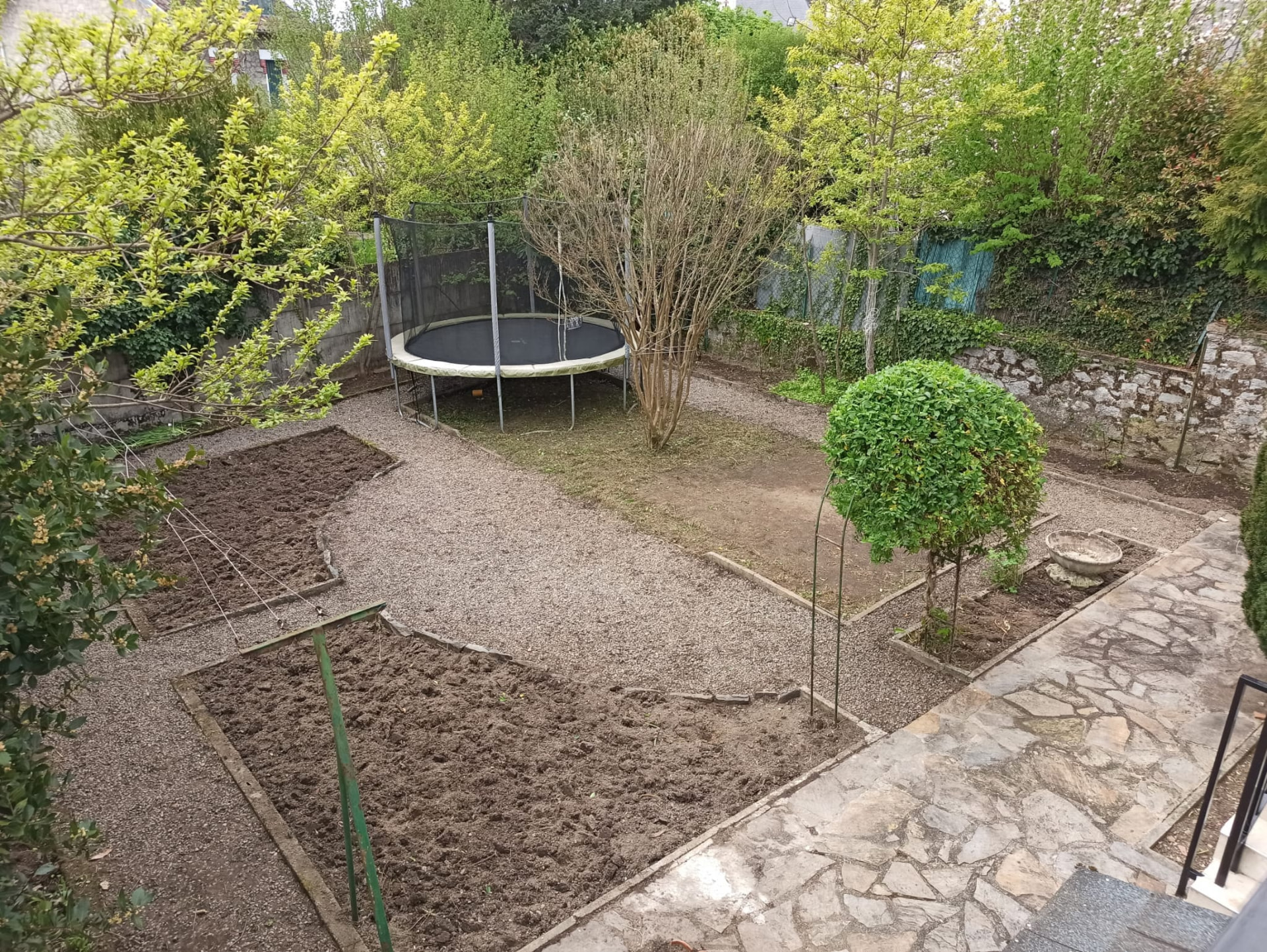 Jardin familial, Panazol — Après